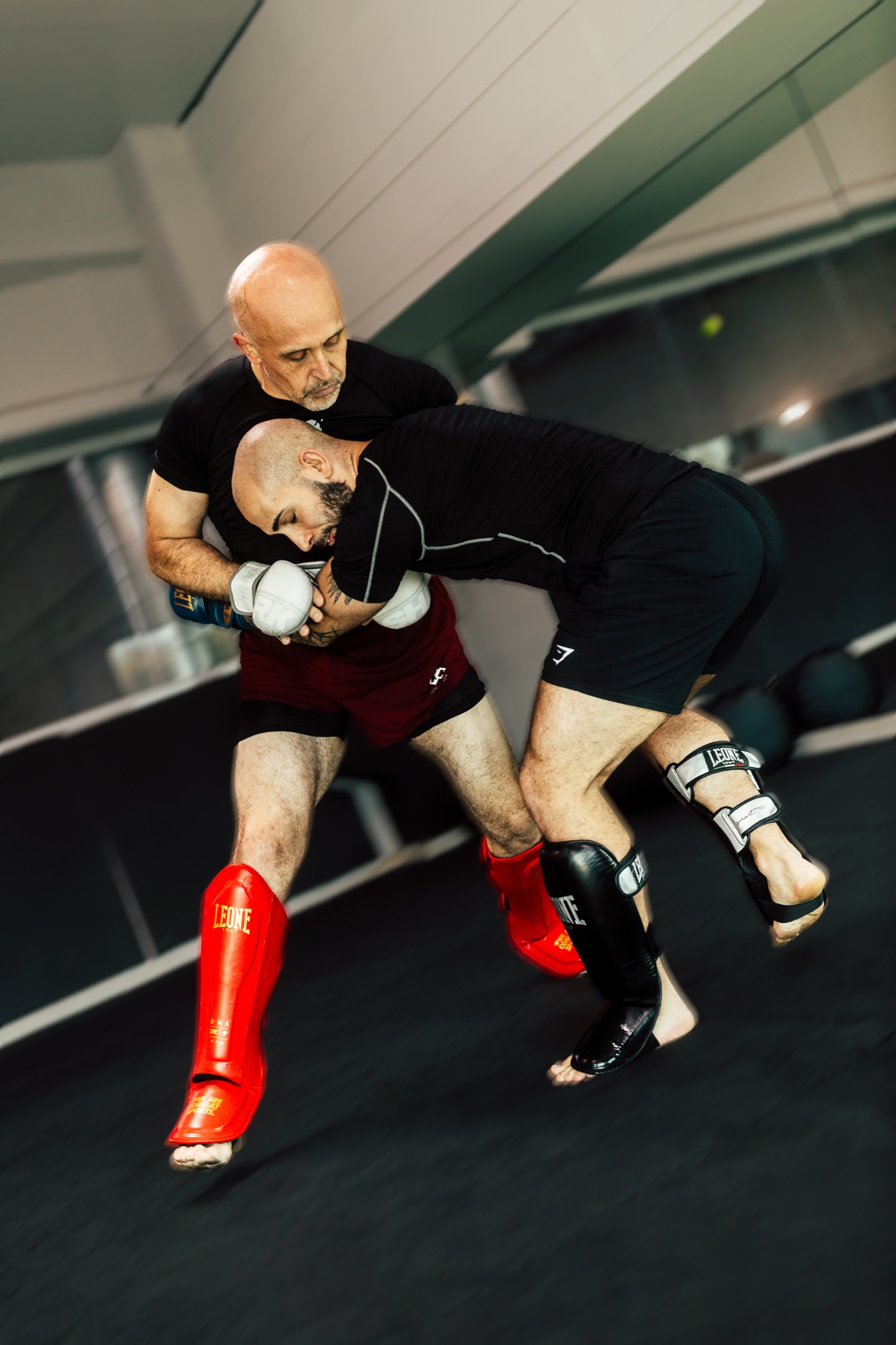 Contact sports training session